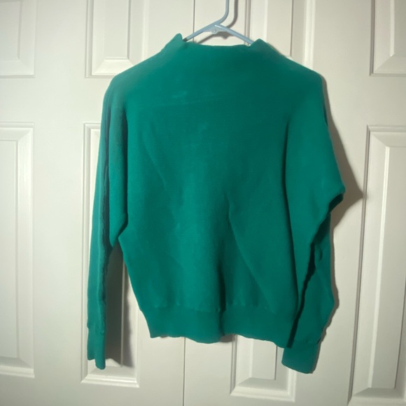 Ann Taylor Teal Women's Turtleneck Sweater - Picture 2 of 5